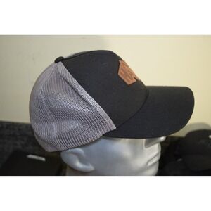 Heros Wear Haix Mesh Back Trucker Hat Snap Back Black Gray Flexfit One Ten Cap